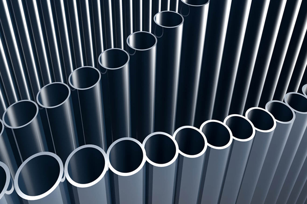 Close-up of Stainless Steel 904L Tubes showing smooth, seamless structure.